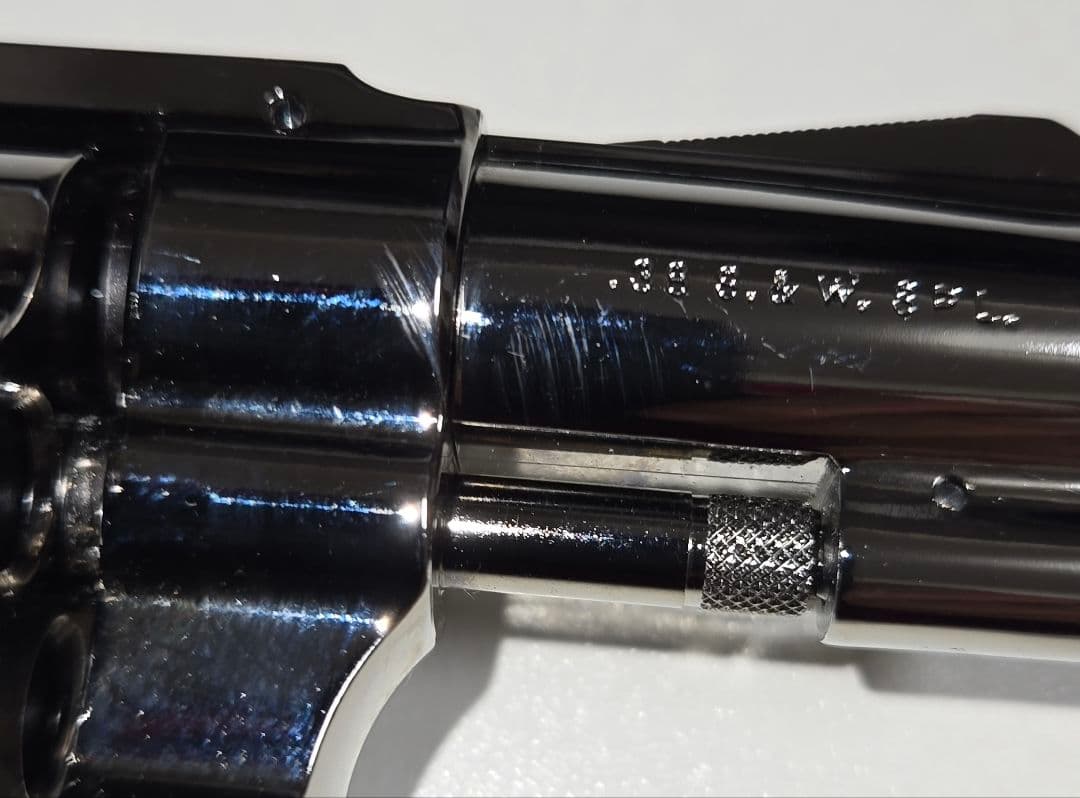 激安!タナカ S&W M36 トワイライトクローム 特注グリップ