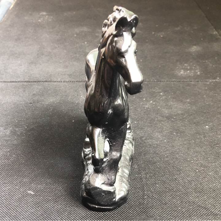 置物 那智黒 馬