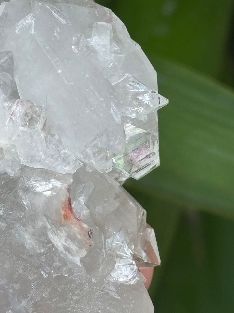 インド産　ダイヤモンドアポフィライト　ヒューランダイト共生　高品質　123g