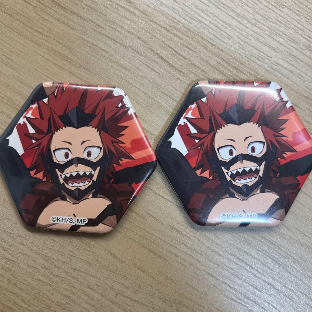 僕のヒーローアカデミア 缶バッジ 切島鋭児郎 2点セット 即購入