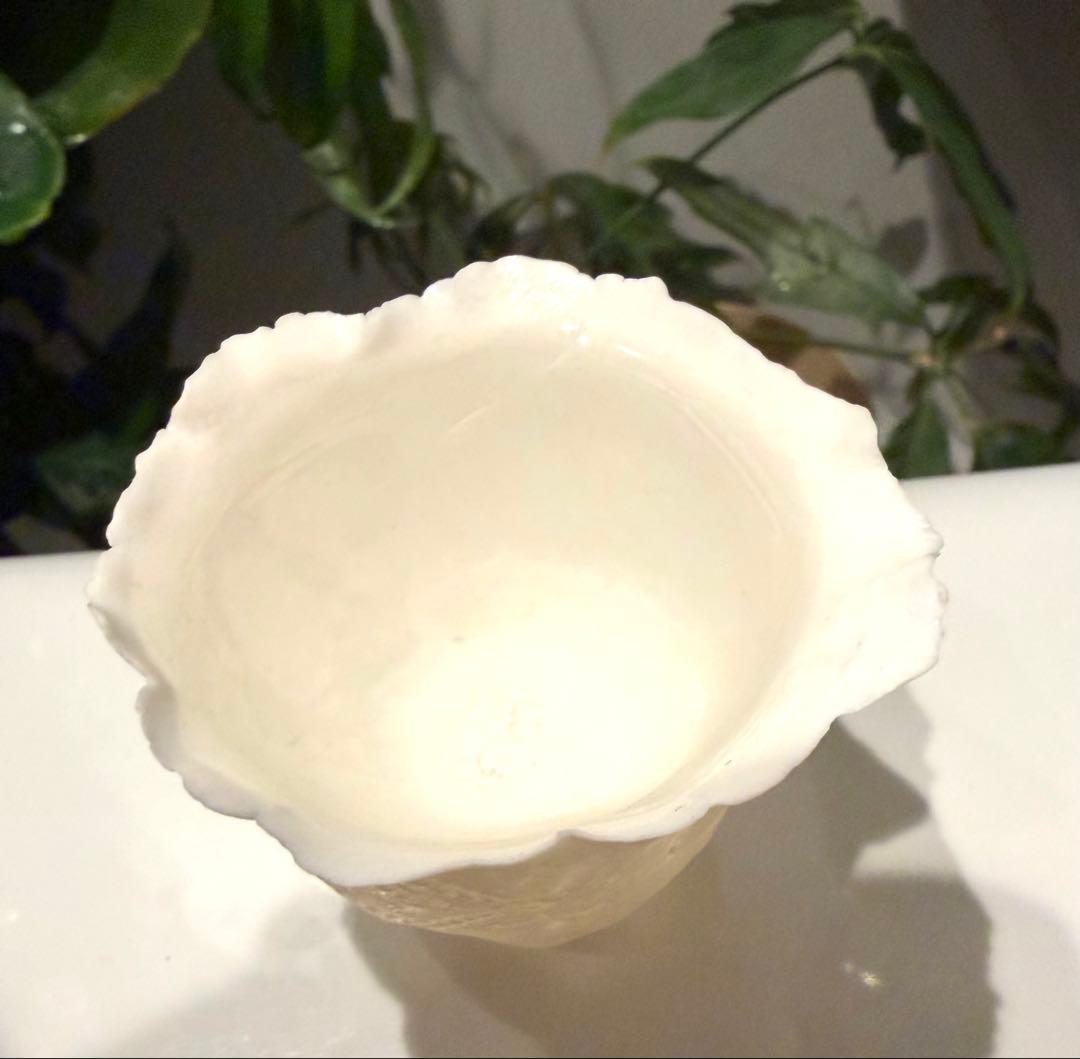 ヴァレリーカサド　繊細の極み　フレアとボタニカル意匠の美しい極薄器