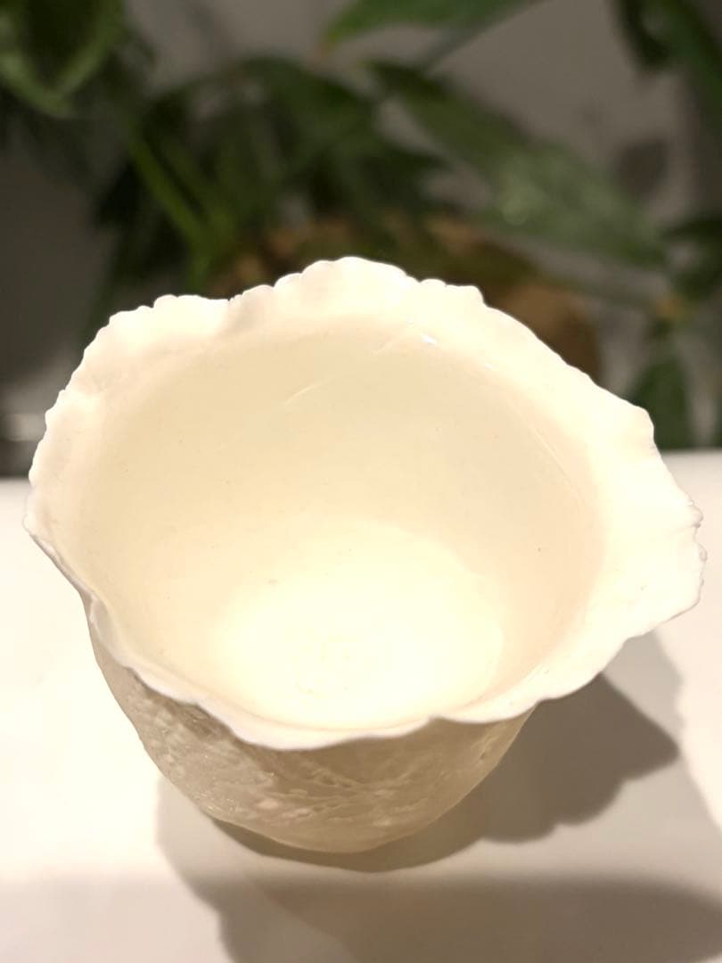 ヴァレリーカサド　繊細の極み　フレアとボタニカル意匠の美しい極薄器