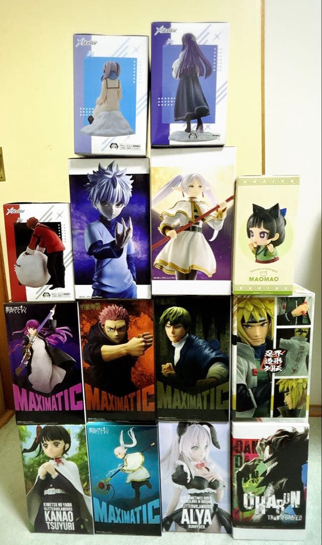 【最新人気フィギュア】14種セット　ナルト　葬送のフリーレン　呪術廻戦　鬼滅の刃