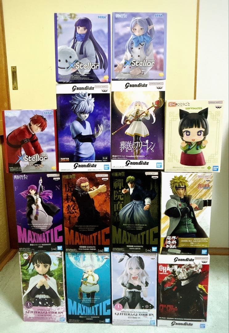 【最新人気フィギュア】14種セット　ナルト　葬送のフリーレン　呪術廻戦　鬼滅の刃