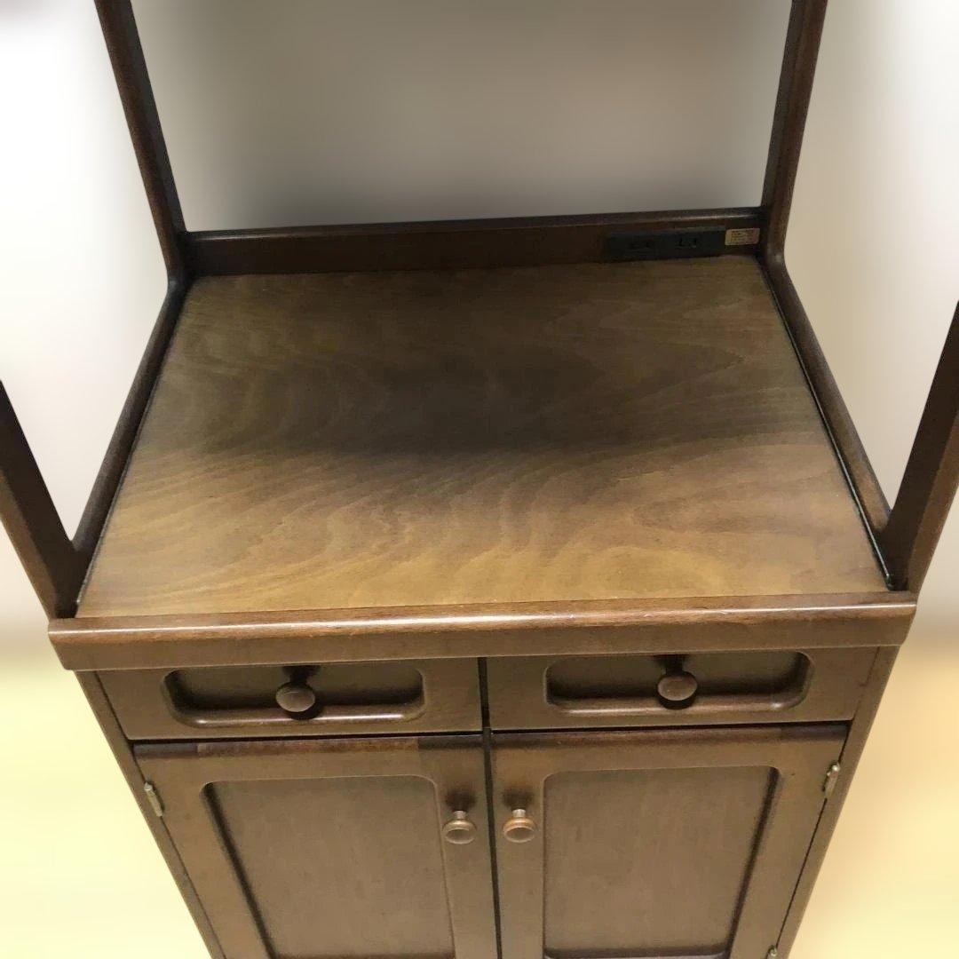 【送料無料】 karimoku カリモク 木製 レンジ台 食器棚 88192