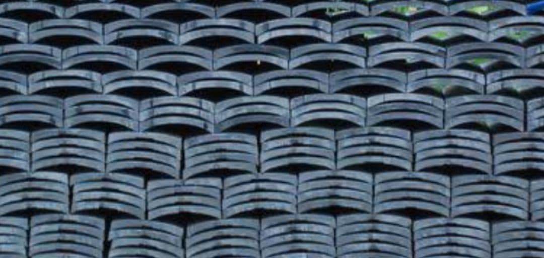 淡路産、いぶし銀黒、のし、平瓦