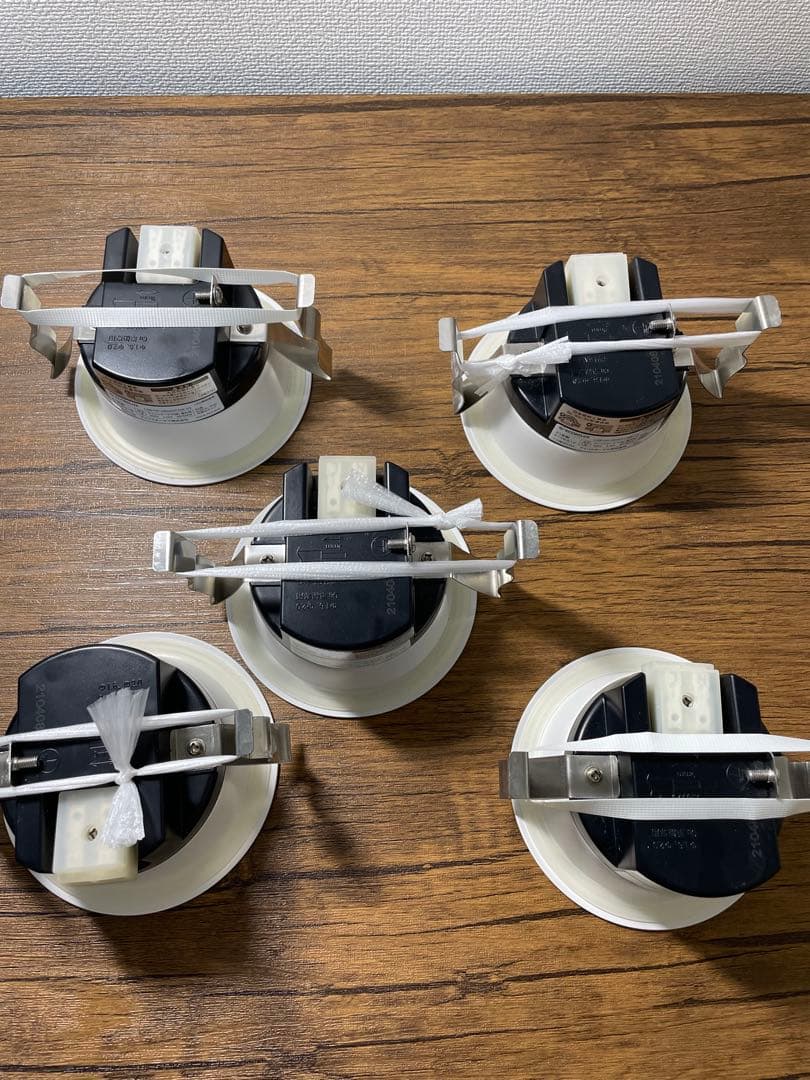 アイリスオーヤマ ダウンライト 白熱球60W相当 温白色 5個セット