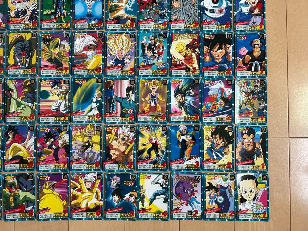 レア】ドラゴンボールGT カードダス 87枚 まとめ売り（セミコンプ
