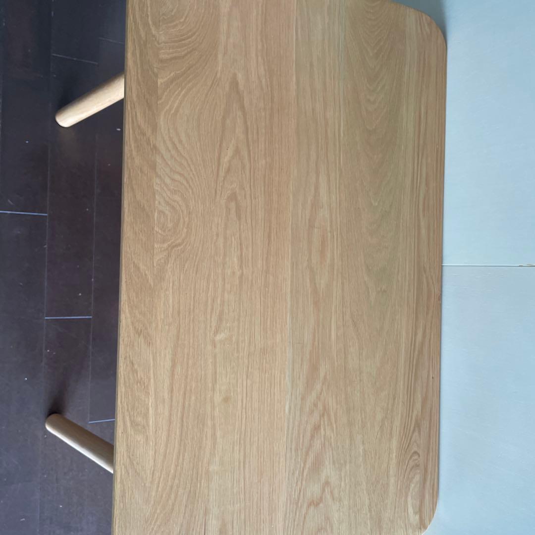 ACTUS 学習机セット① 木製ナチュラル机