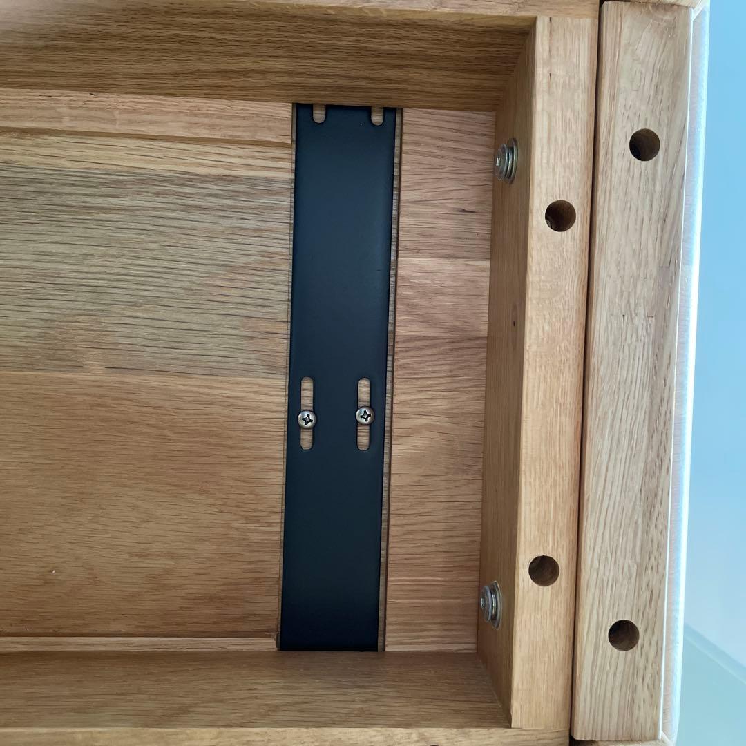 ACTUS 学習机セット① 木製ナチュラル机