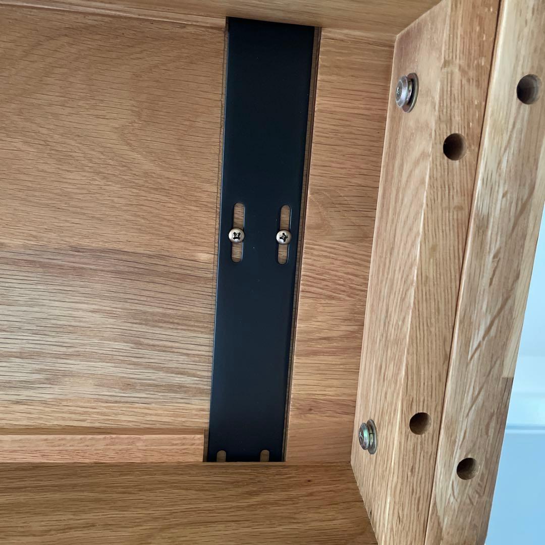 ACTUS 学習机セット① 木製ナチュラル机