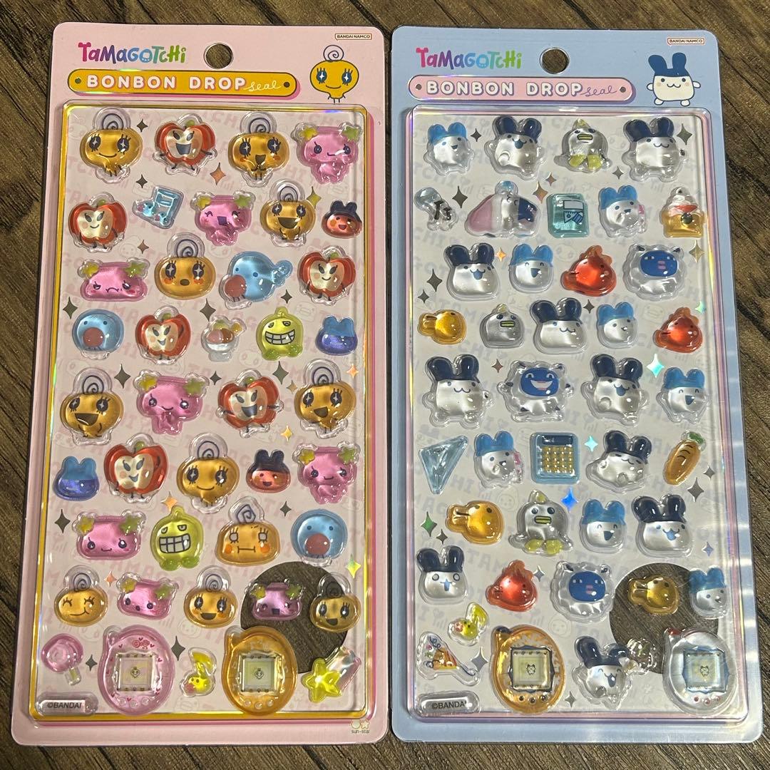 たまごっち ボンボンドロップシール シールセット 4シート - メルカリ