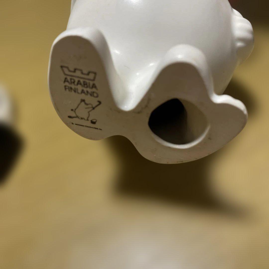 【廃盤】ARABIA アラビア　ムーミン　フィギュア　ムーミンパパ　ママ　2 体