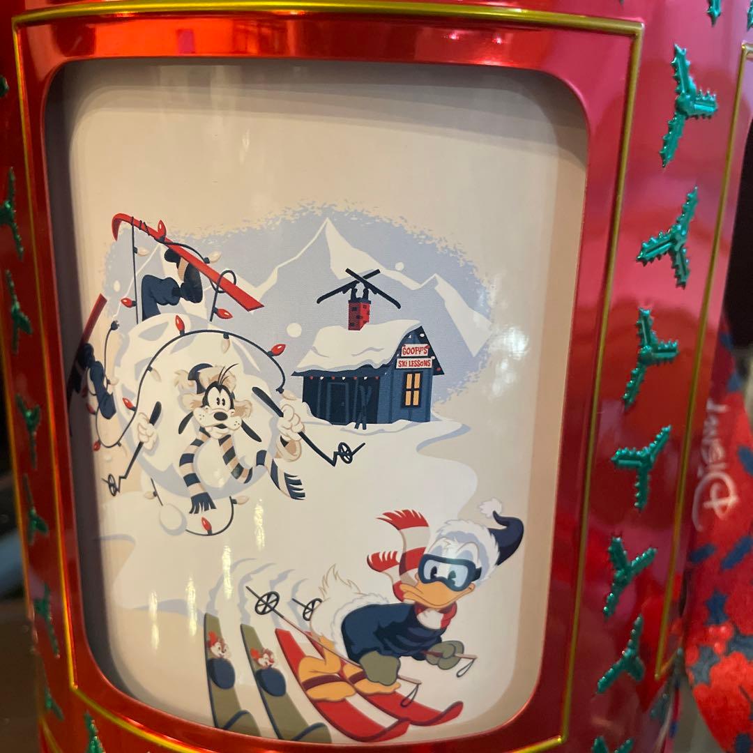 WDW ディズニー クリスマス オルゴール ポップコーンバケット - メルカリ