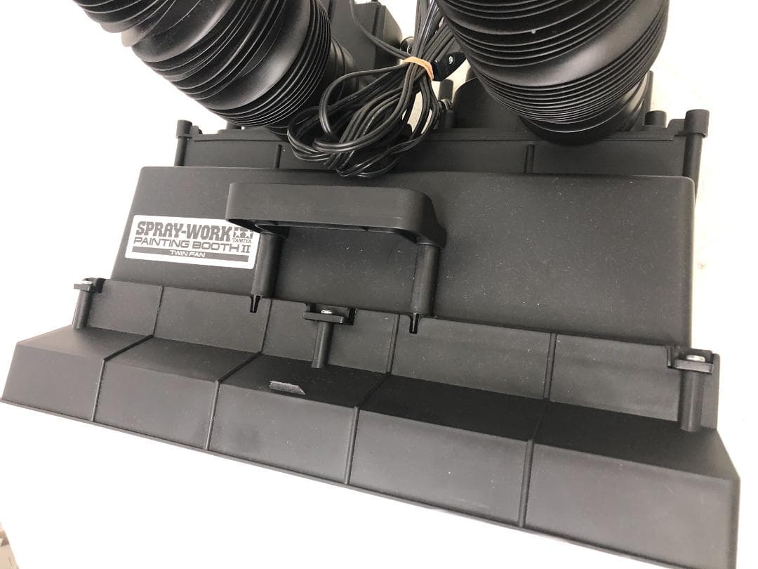 タミヤエアーブラシシステムスプレーワーク ペインティングブースII ツインファン