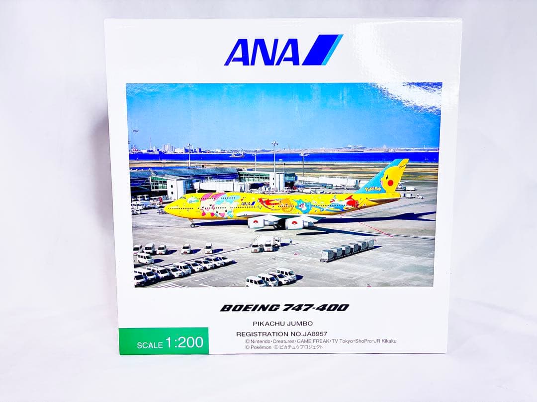 全日空商事｜ANA BOEING 747-400　ピカチュウ　ジャンボ