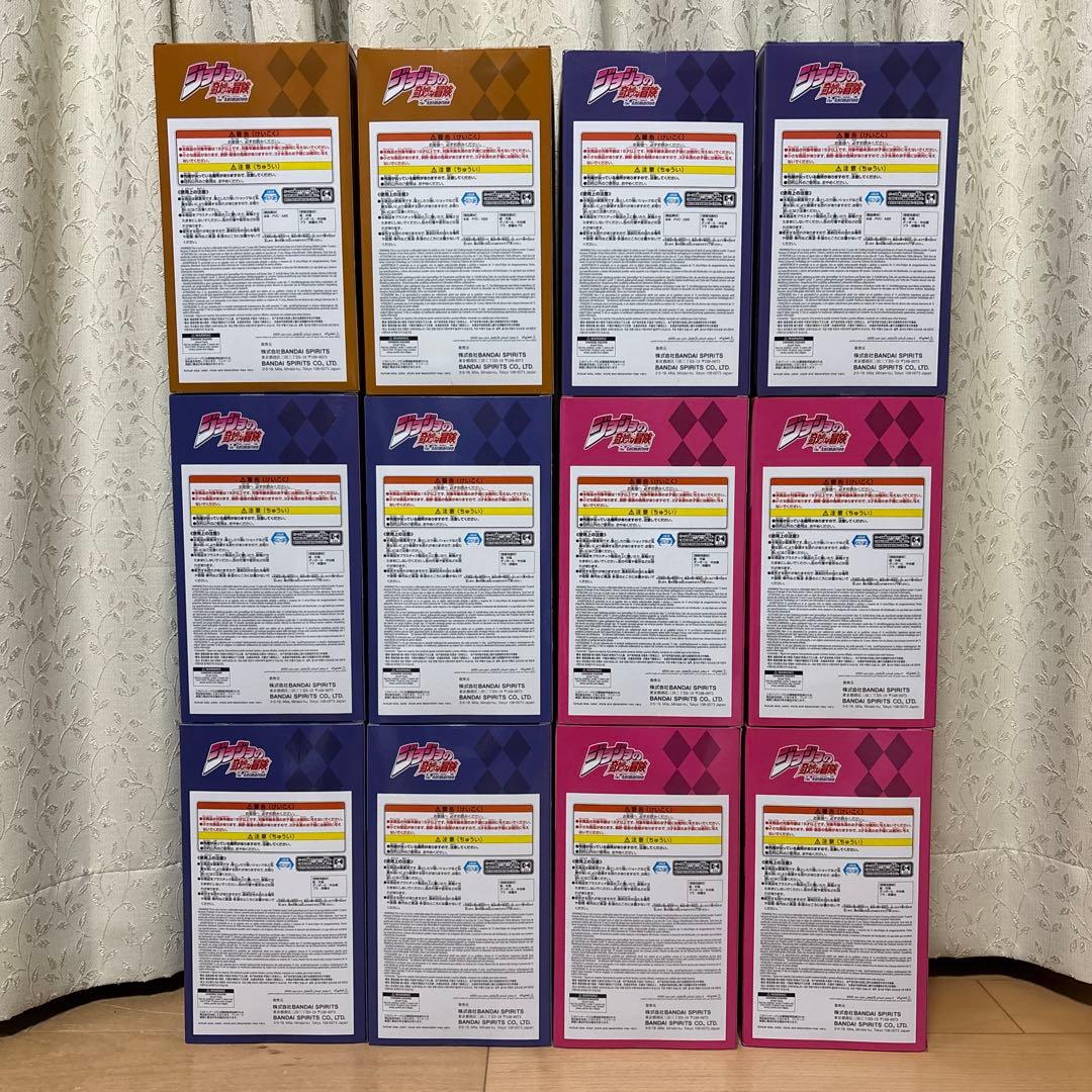 ジョジョの奇妙な冒険　Mometria フィギュア　12個セット