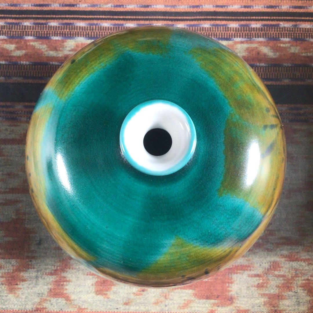 プレうー特価』 九谷焼 古九谷風 松浦慎弥 『色銘 美楧』 壺 - メルカリ