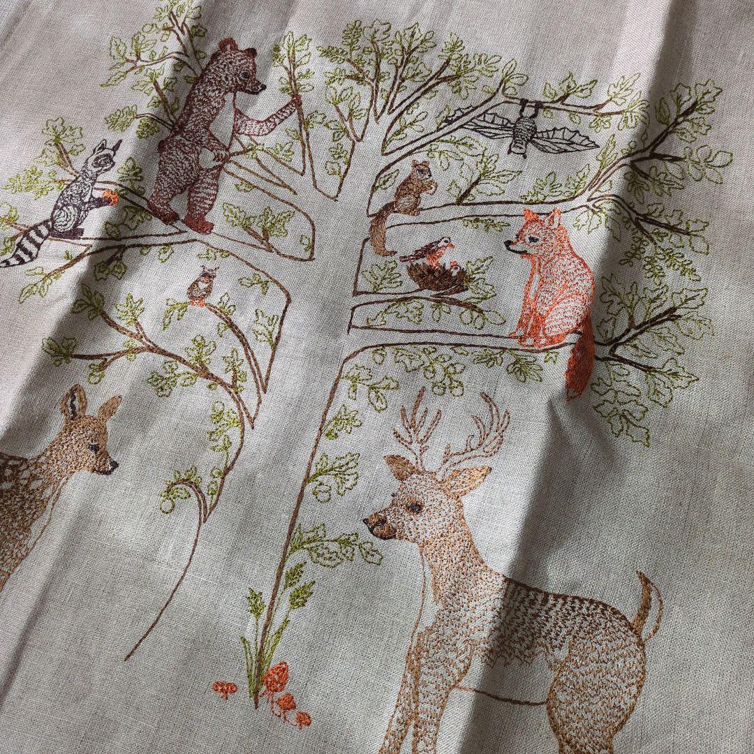 新品タグ付　CORAL&TUSK　コーラルアンドタスク　命の木　クッションカバー