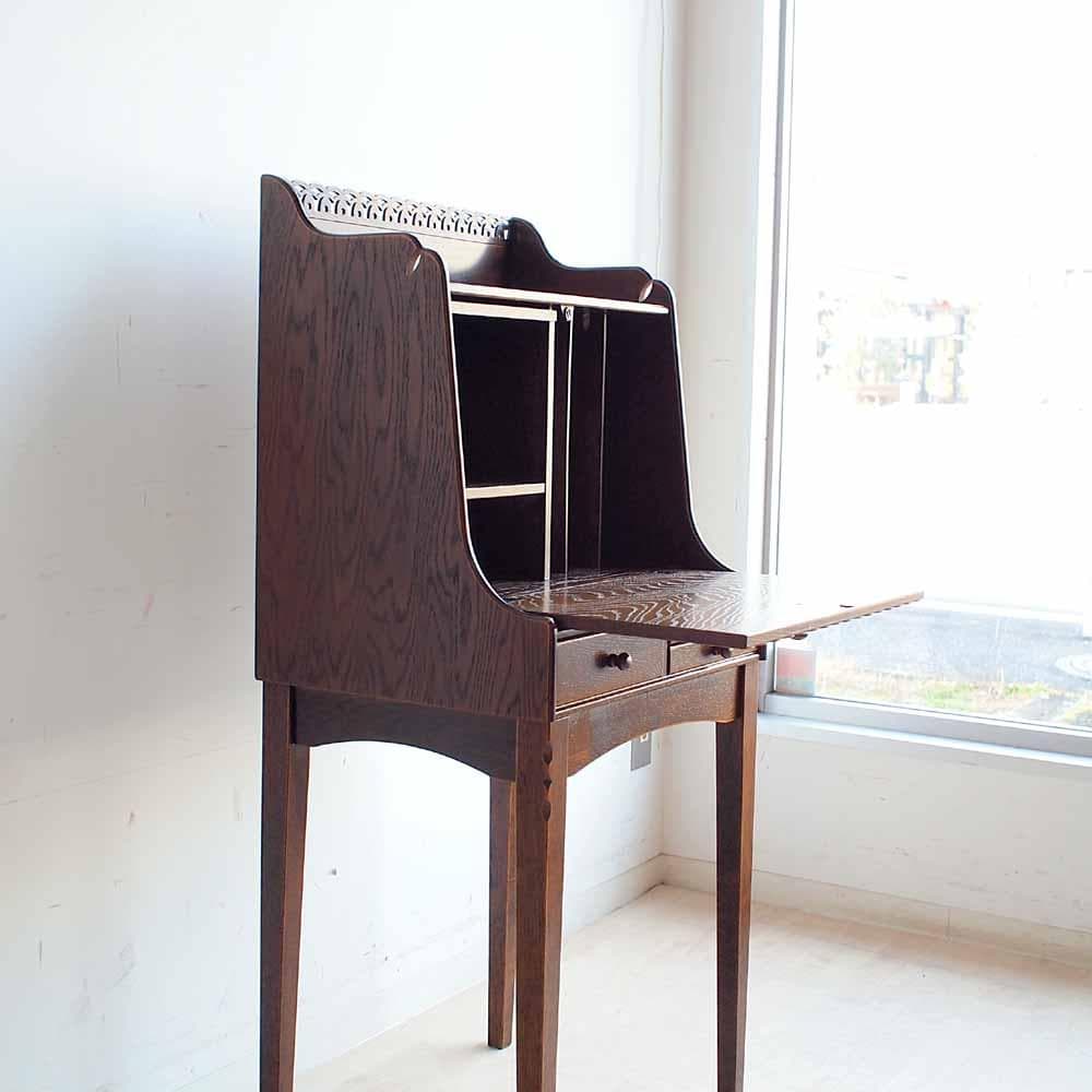 パリの雑貨屋 ライティングビューロー カントリー アンティーク ZR24344