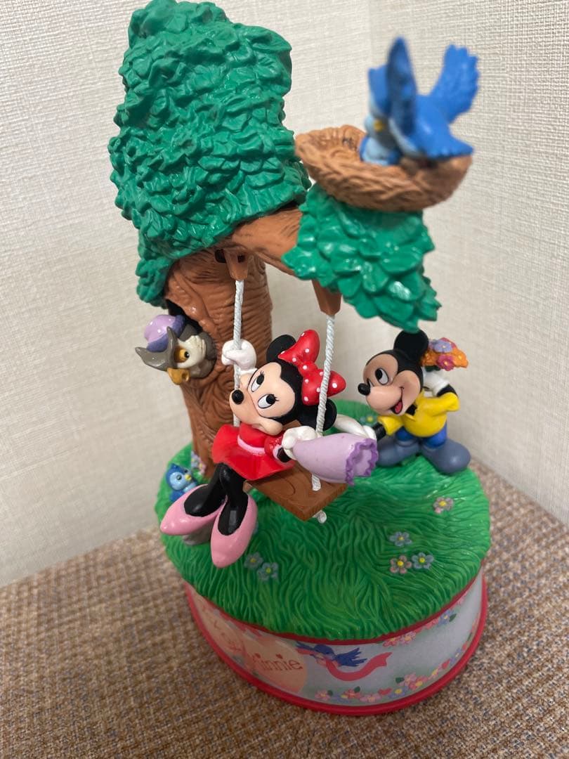 エネスコ ミッキー ミニーオルゴール ディズニー　トラディション　ジムショア