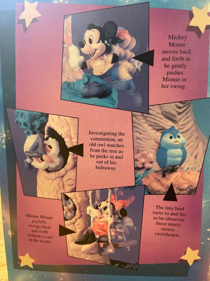 エネスコ ミッキー ミニーオルゴール ディズニー　トラディション　ジムショア