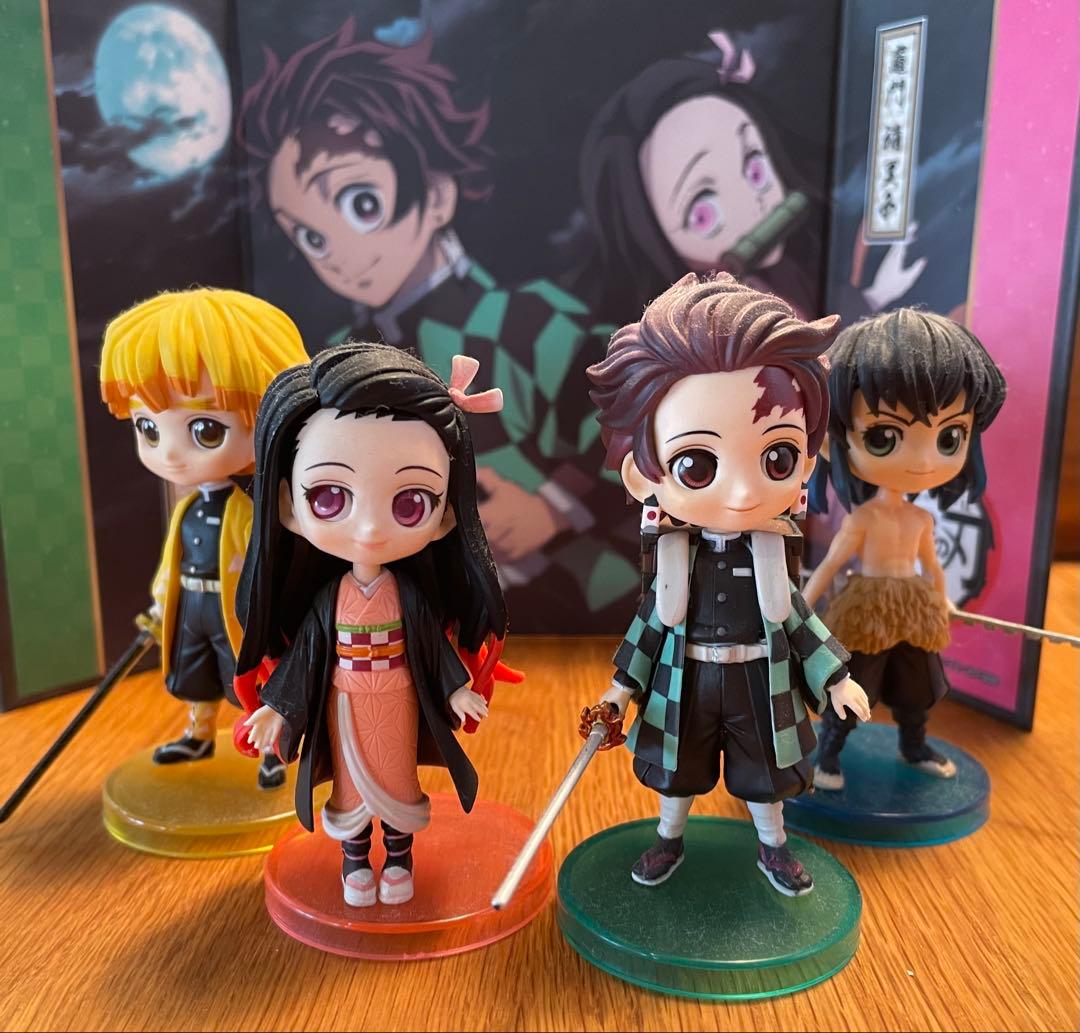 鬼滅の刃 Qposket キャラクターフィギュア4体セット 23巻同梱版 - メルカリ