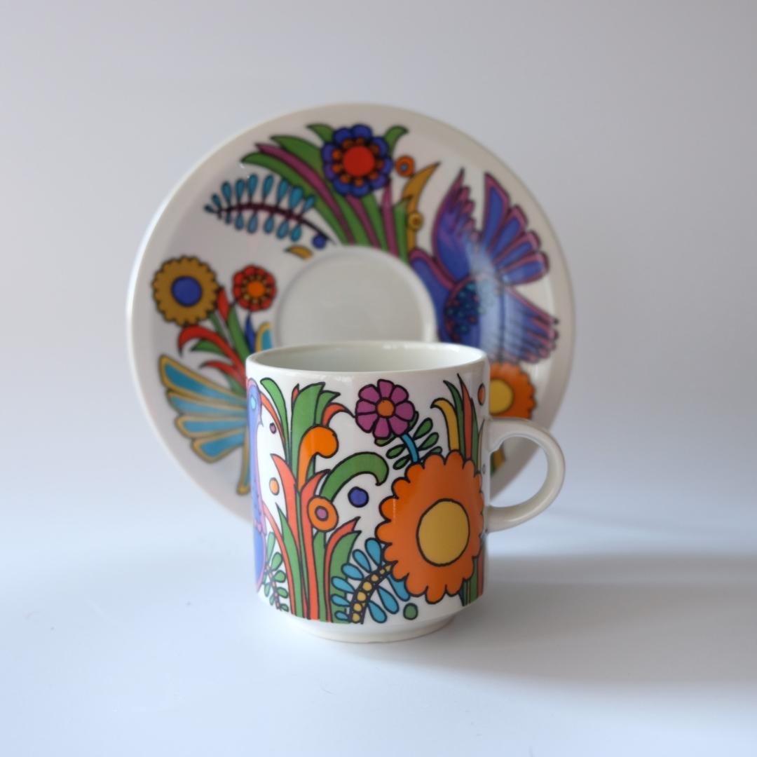 Acapulco/ビレロイボッホ アカプルコ カップ&ソーサー コーヒーカップ