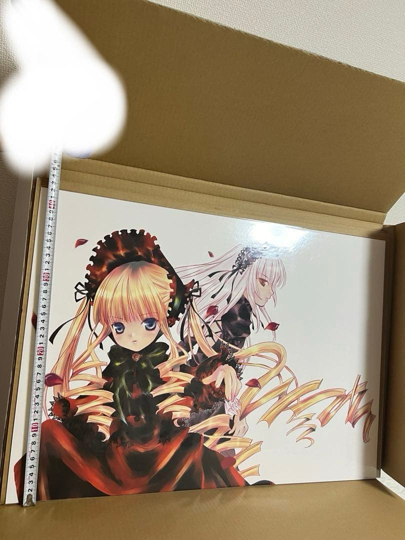 ローゼンメイデン 複製原画 、真紅、水銀燈、バーズコミック版 2巻表紙