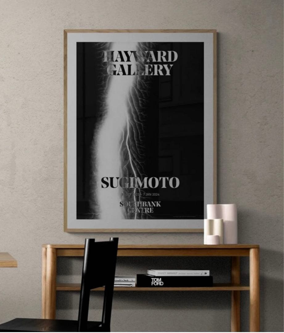 杉本博司　ポスター。