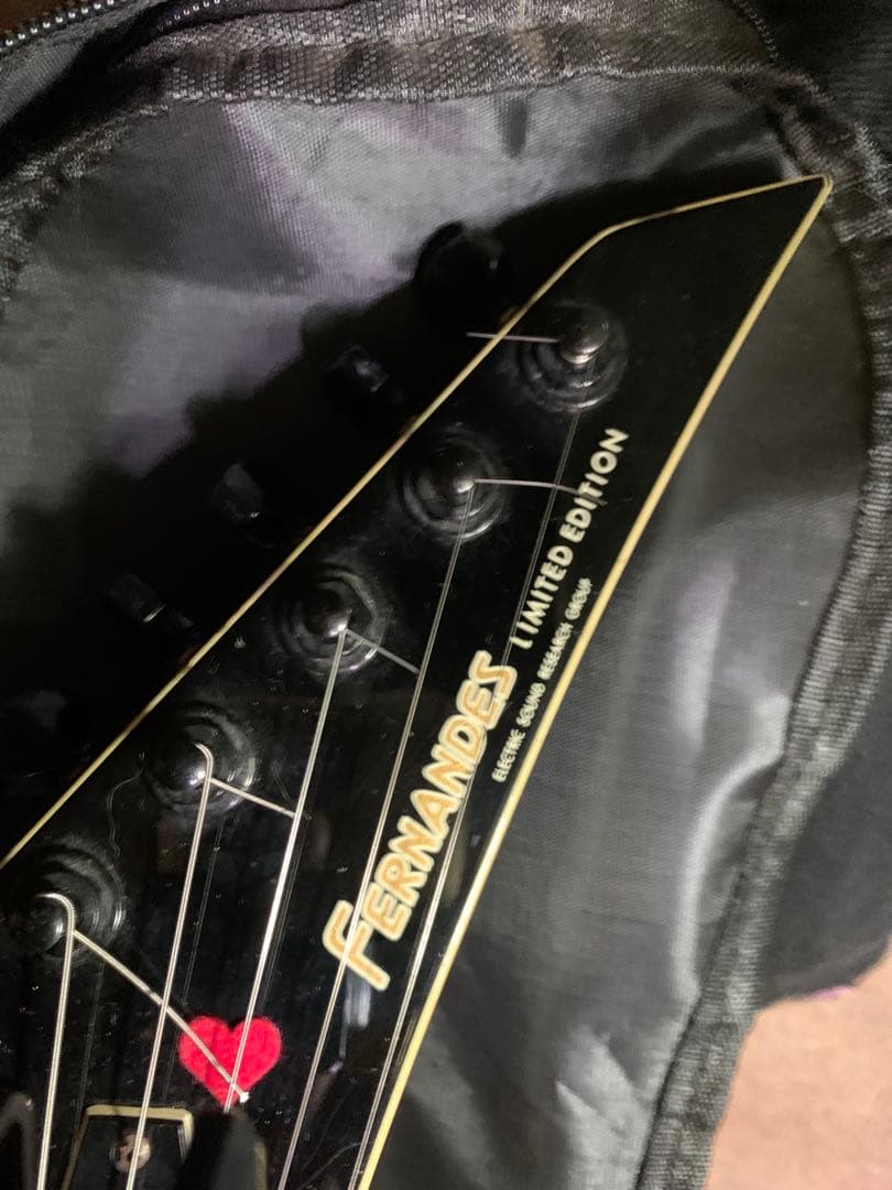 FERNANDES ☆ フェルナンデス エレキギター 現状品 （自家塗装