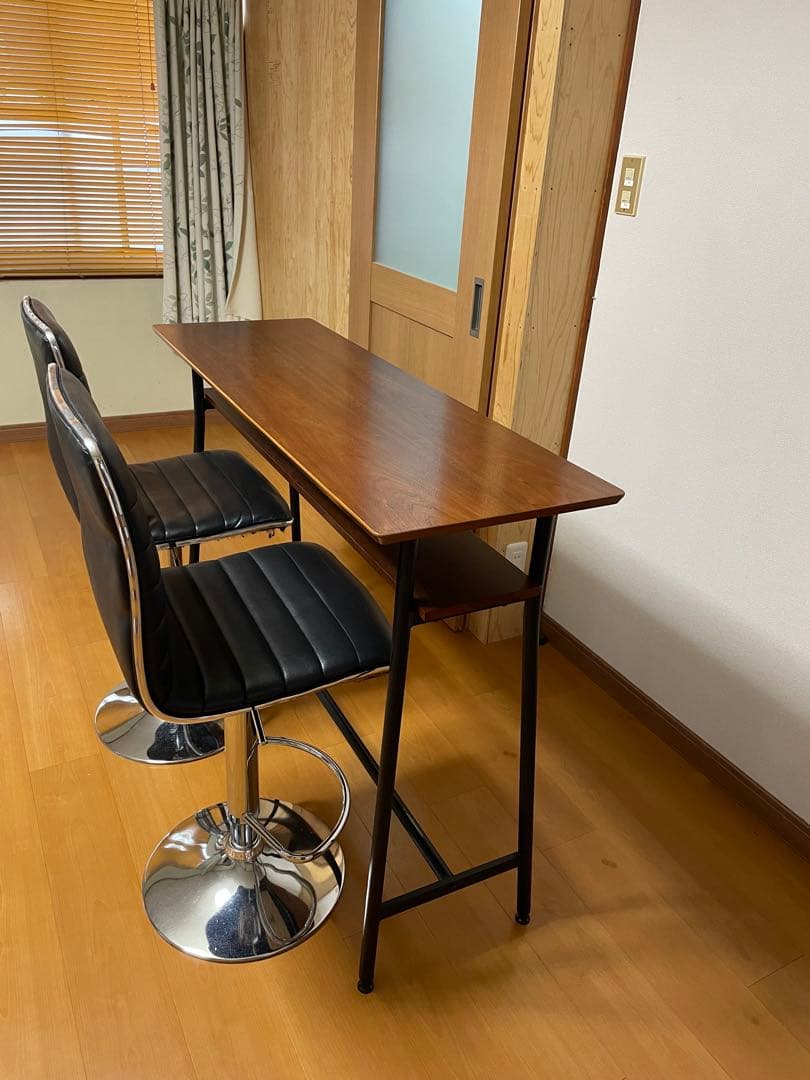 ニトリ　カウンターチェア2脚