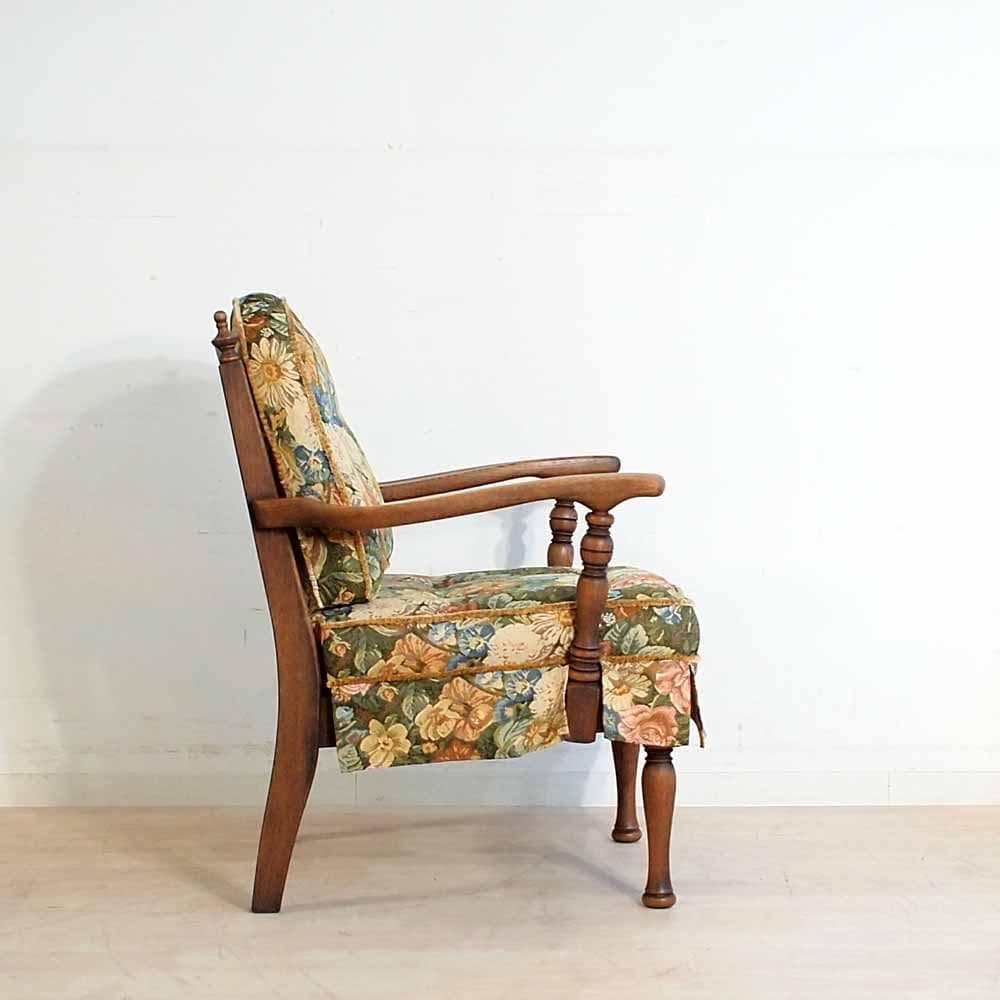 オークショップ 豊田たんす 1人掛けソファ B アームチェア ZR24359