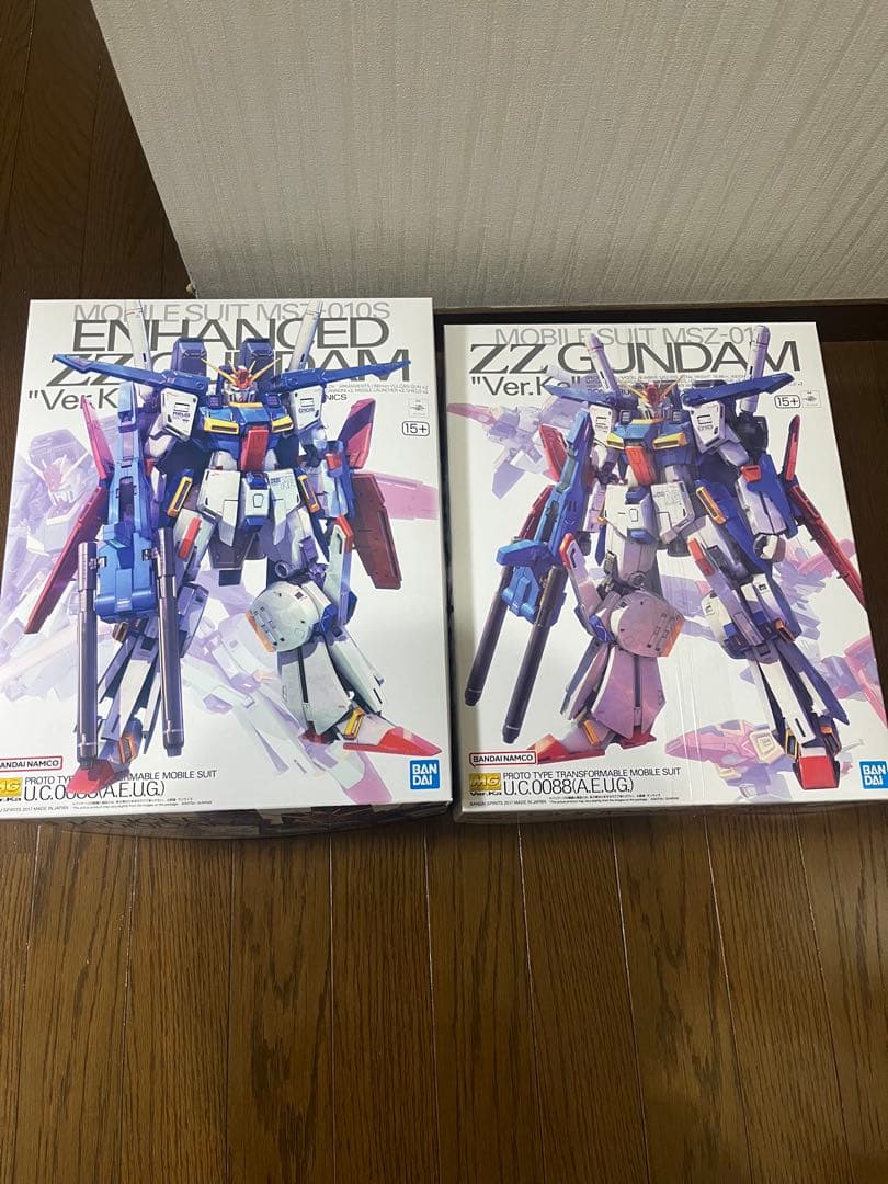 MG ZZガンダム　強化型ZZガンダム