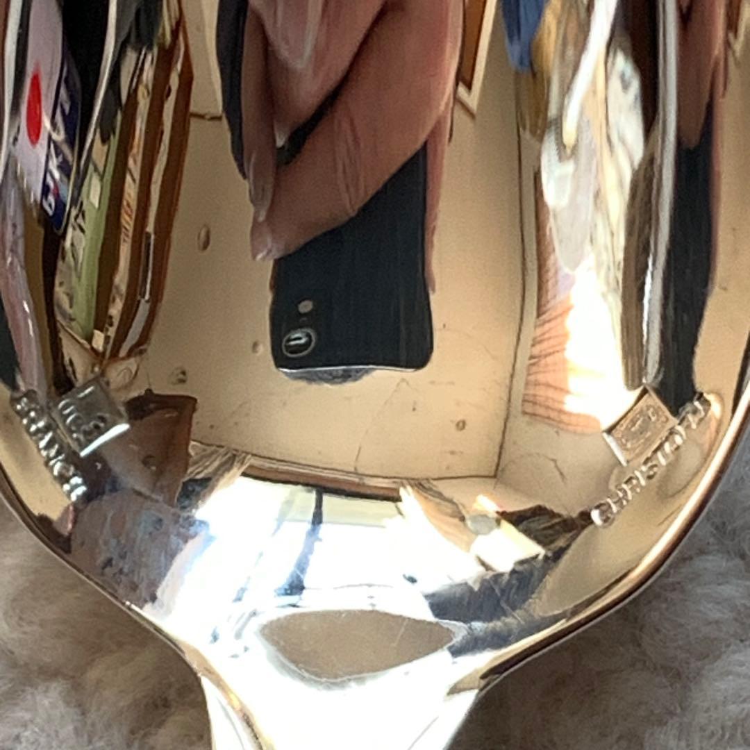 美品 クリストフル コーヒースプーン 6本セット 銀メッキ FRANCE刻印