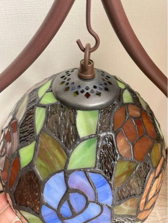 新品出荷運気が上がるブドウ柄卓上ランプ電gc6