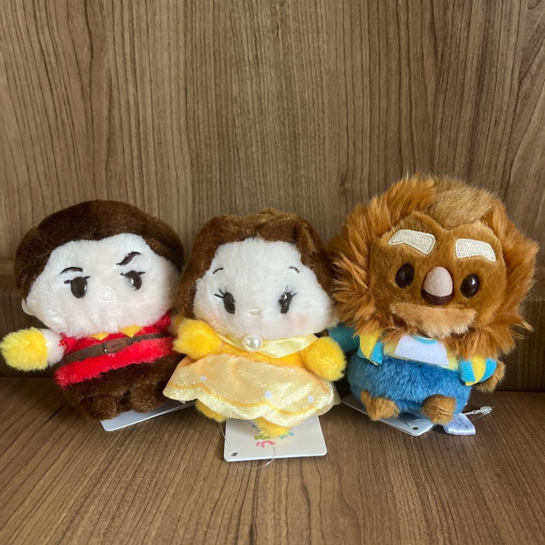【最終値下げ‼️】ディズニー 美女と野獣 うるぽちゃちゃん セット ぬいぐるみ