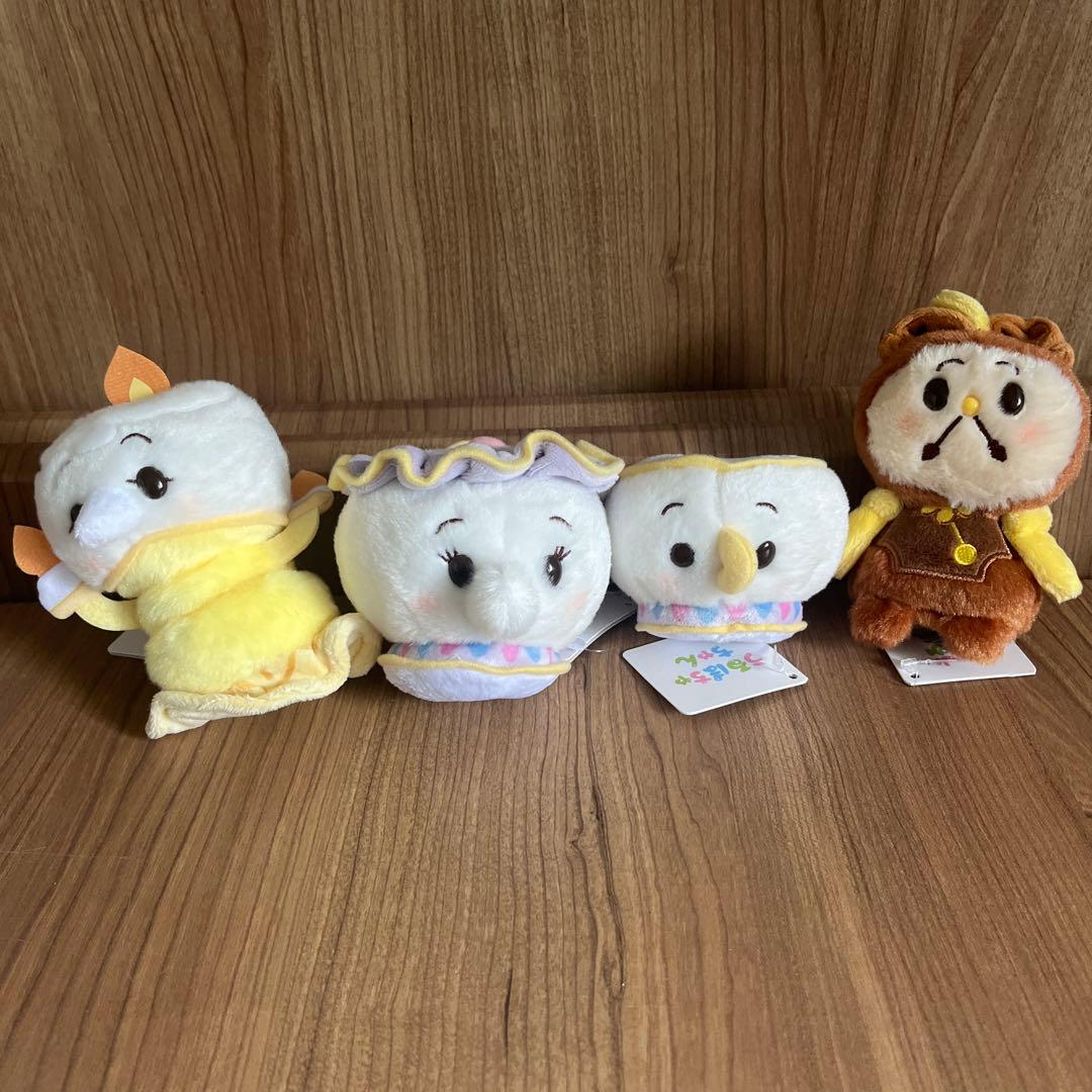 【最終値下げ‼️】ディズニー 美女と野獣 うるぽちゃちゃん セット ぬいぐるみ
