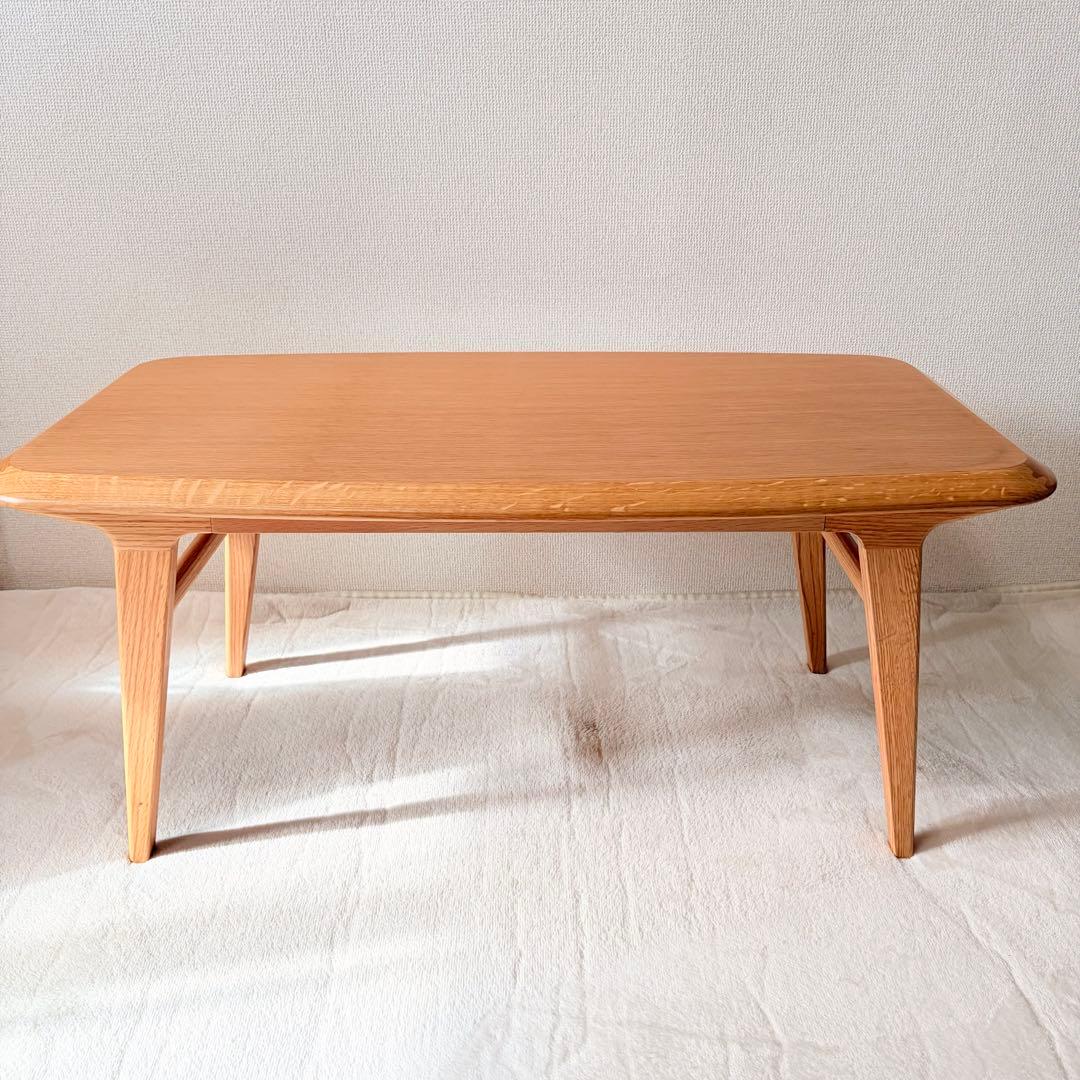 IDEE 無印良品 IKI LOW TABLE ローテーブル オーク材