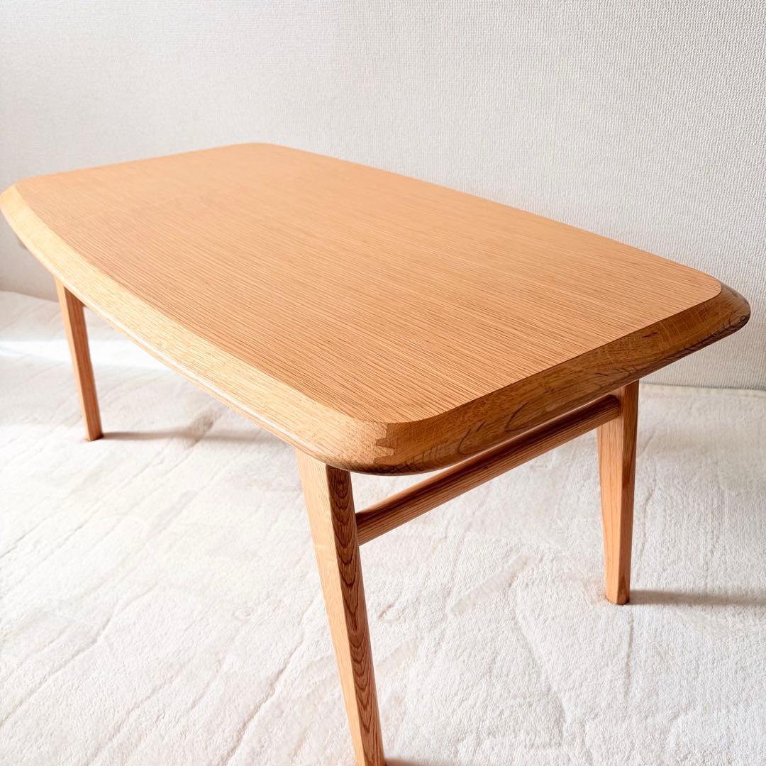 IDEE 無印良品 IKI LOW TABLE ローテーブル オーク材