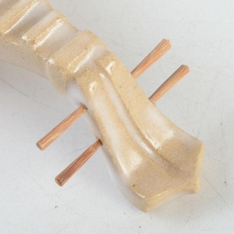 茶道具 萩焼 宗栄造 琵琶香合 共箱 V 9337 - メルカリ