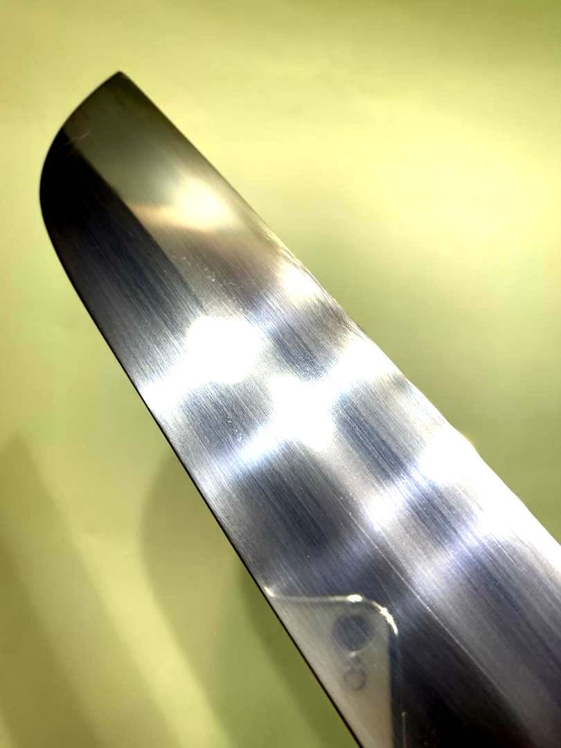 佑成　鎌形薄刃包丁　刃渡り20cm