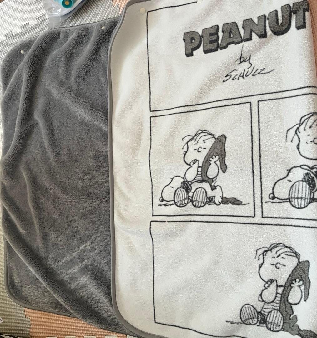 ユニクロ ブランケット ひざ掛け スヌーピー ピーナッツ - メルカリ