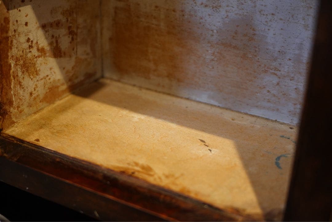 デンタルキャビネット　ジャパンビンテージ　昭和初期　ケビント 飾り棚