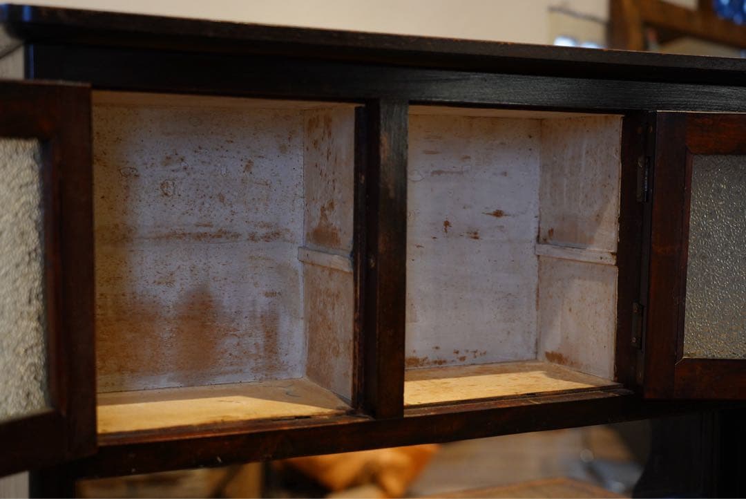 デンタルキャビネット　ジャパンビンテージ　昭和初期　ケビント 飾り棚