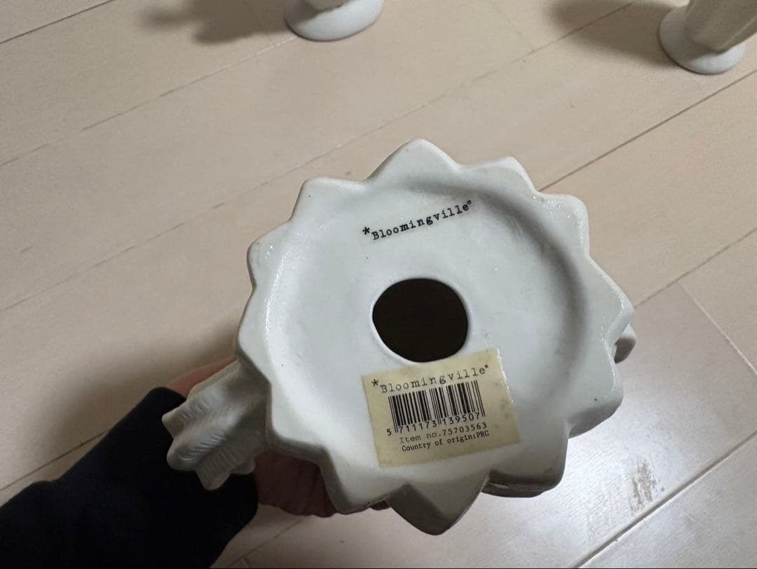 bloomingville ブルーミングヴィル　サボテン　3個　陶器