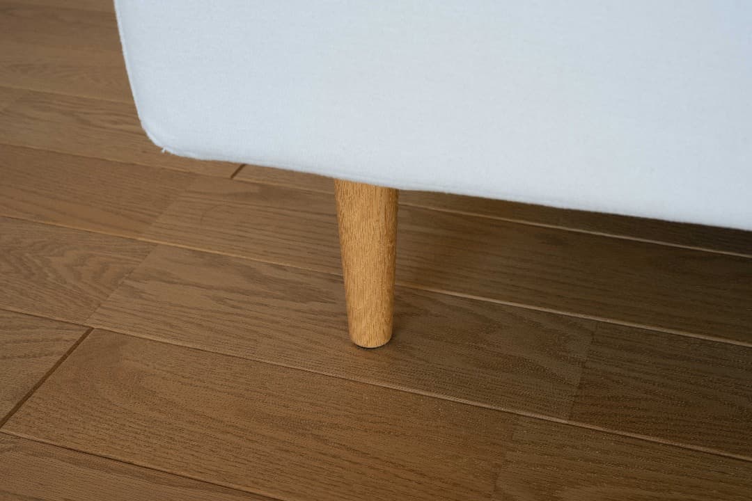 【送料込】高野木工　レオソファ 1人掛け （アイボリー）