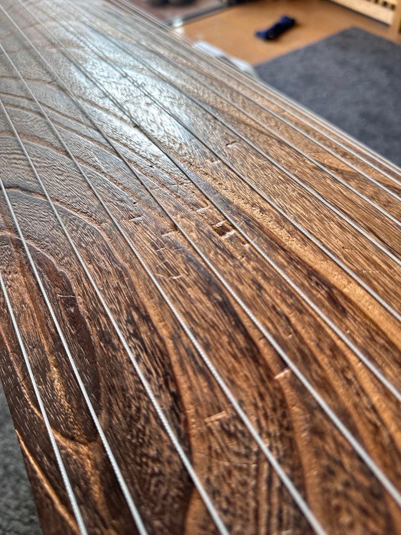 琴 箏 13弦 生田流 お稽古用 並甲 サトウ楽器 付属品有り