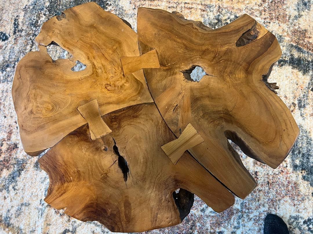 天然木 コーヒーテーブル ローテーブル