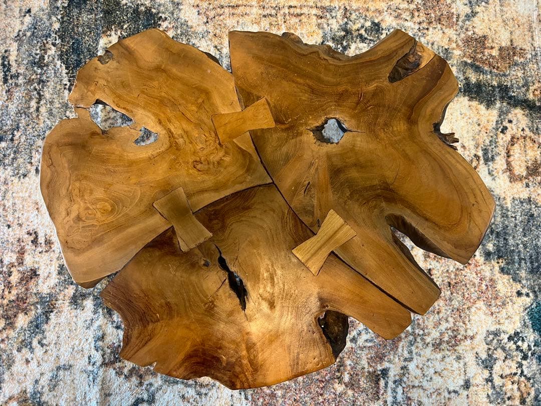 天然木 コーヒーテーブル ローテーブル